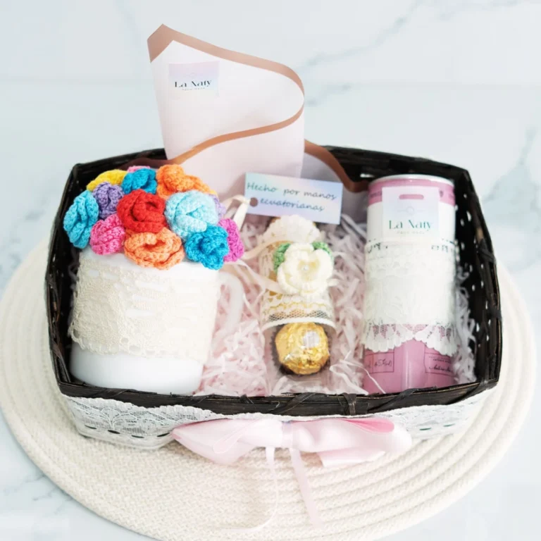 Set Crochet Floral